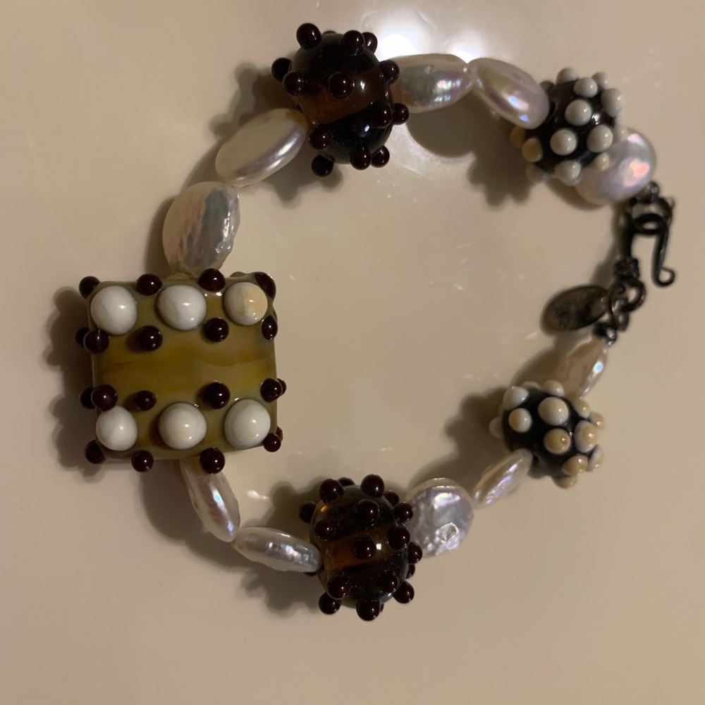 PULSE  Pearl and Bead Bracelet
